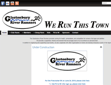 Tablet Screenshot of glastonburyriverrunners.com